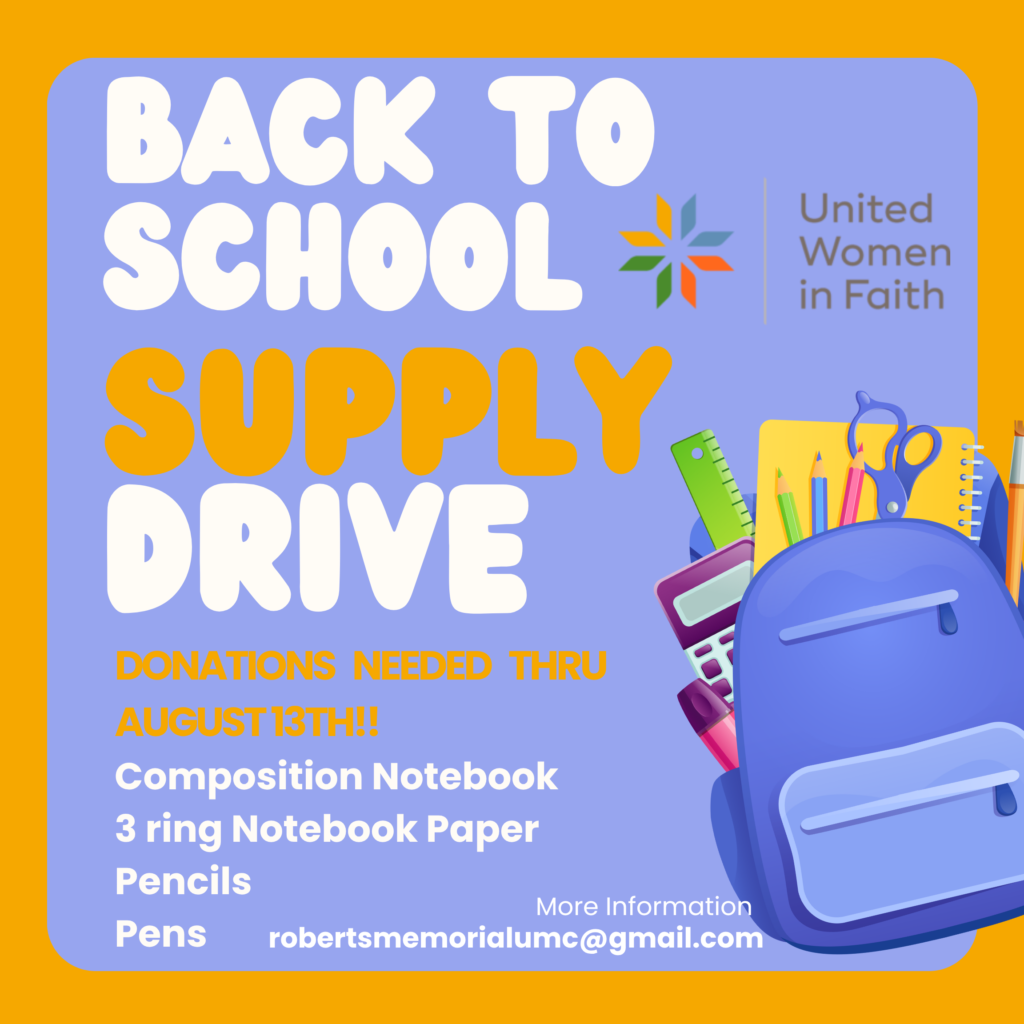 2025 Back to School Supply Drive