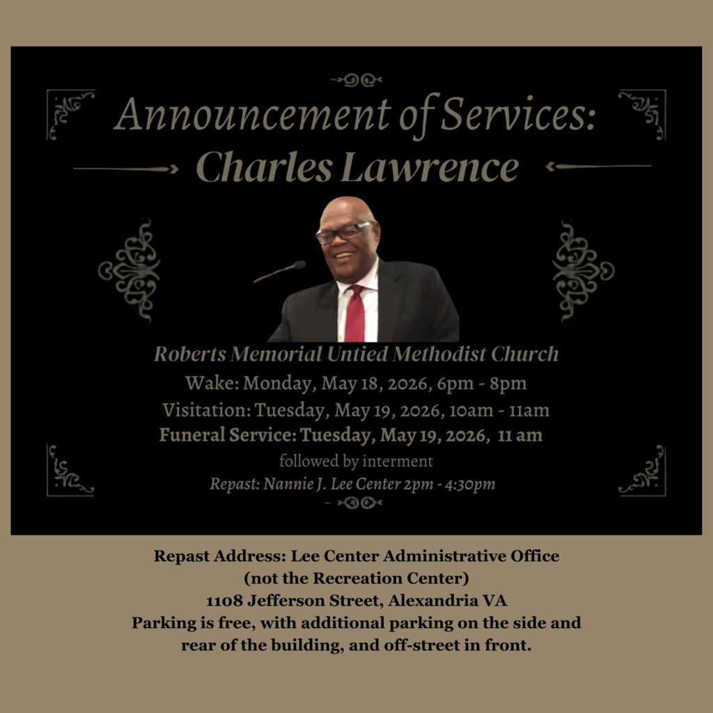 website Homegoing for Charles Lawrence (24 x 24 in)