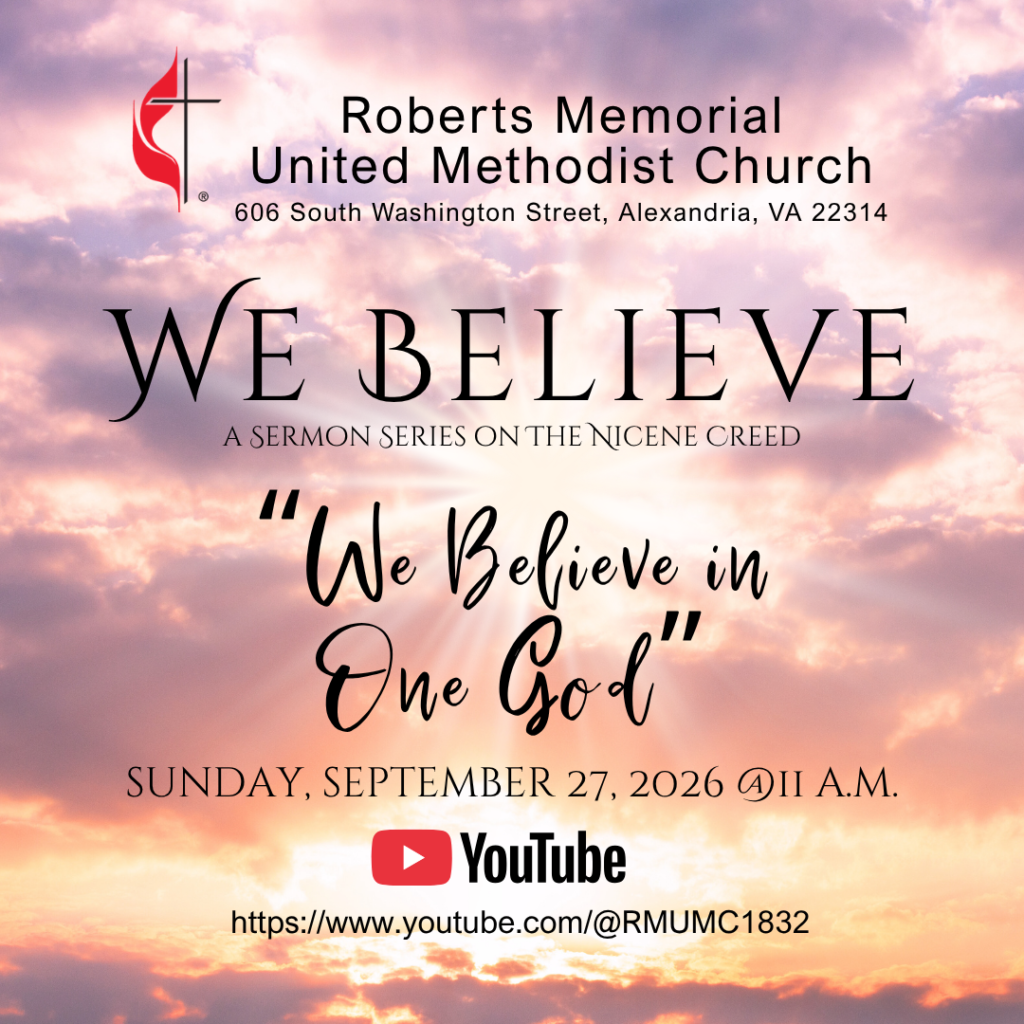 We Believe Sermon Series 2026 (24 x 24 in)