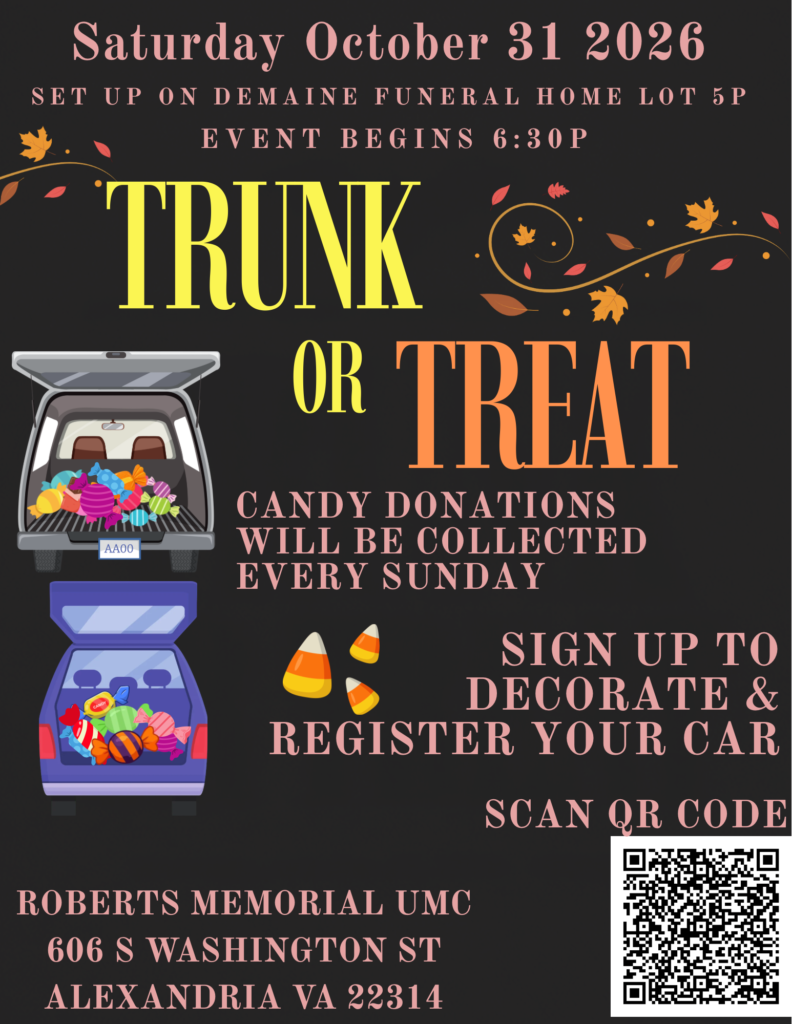 2026 Trunk or Treat Instagram Post in Black Yellow Typographic Halloween Style